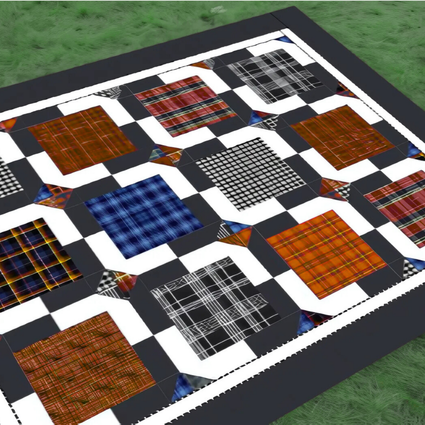 Plaid Keepsake Quilt Pattern