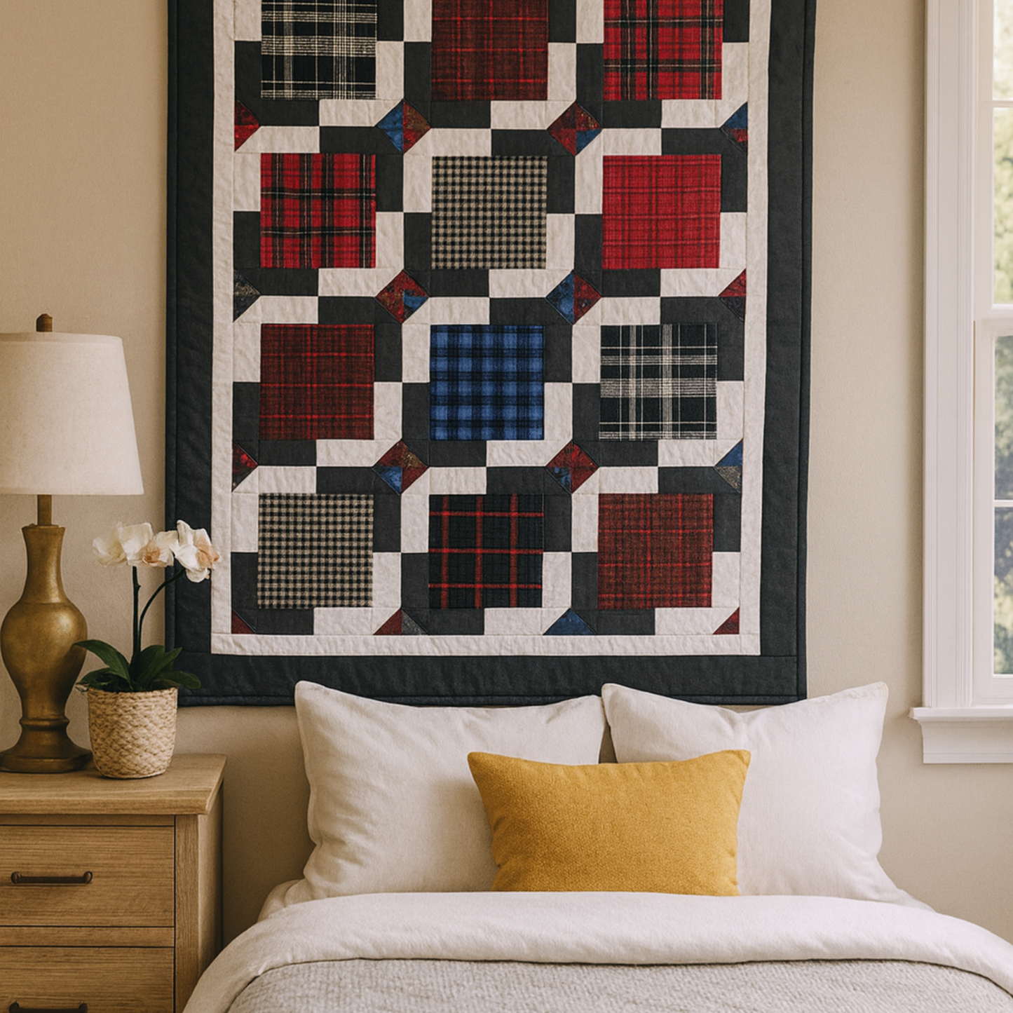 Plaid Keepsake Quilt Pattern