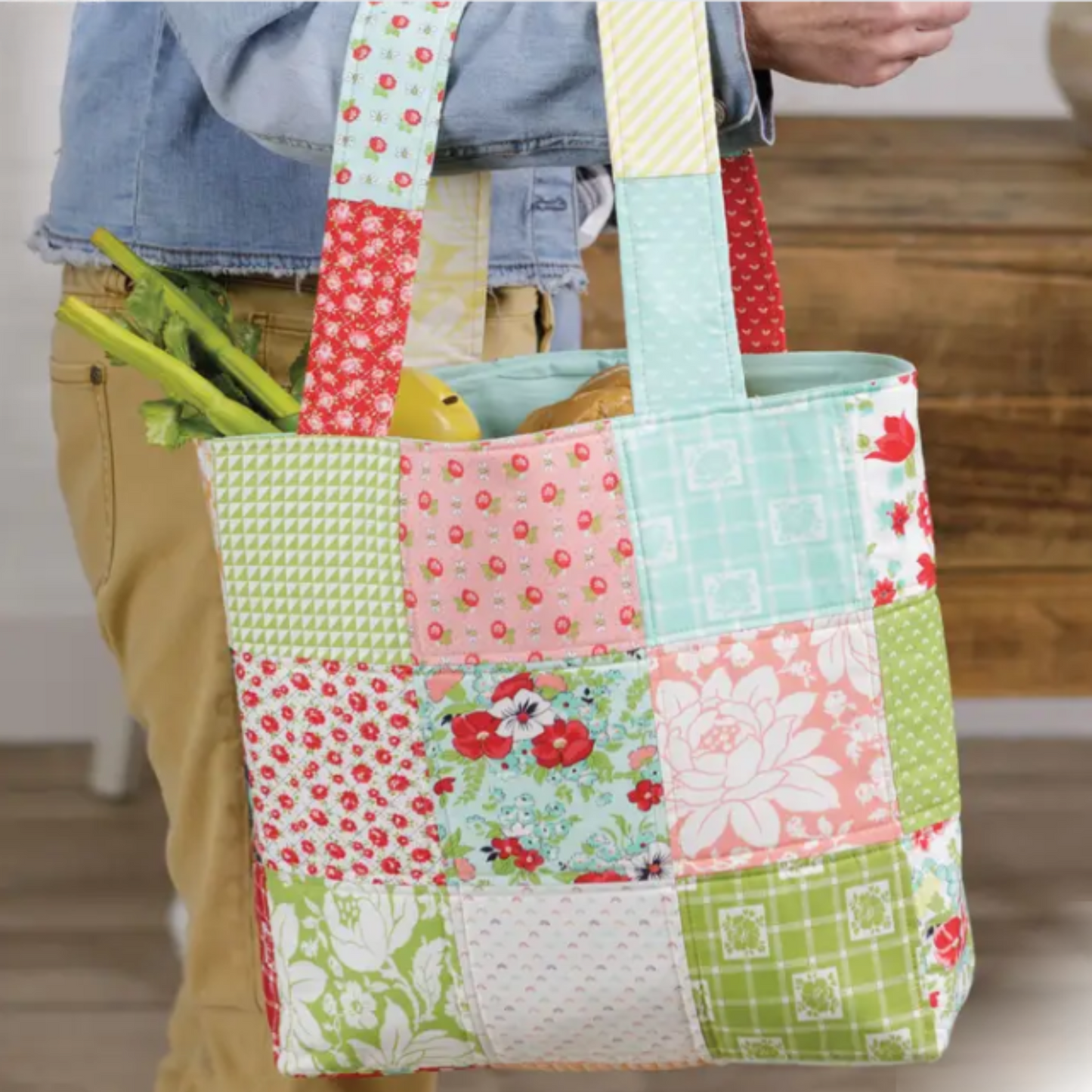 Flourish Grocery Bag Quilt Patterns