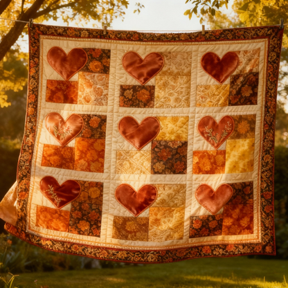 Love Patchwork Quilt Pattern