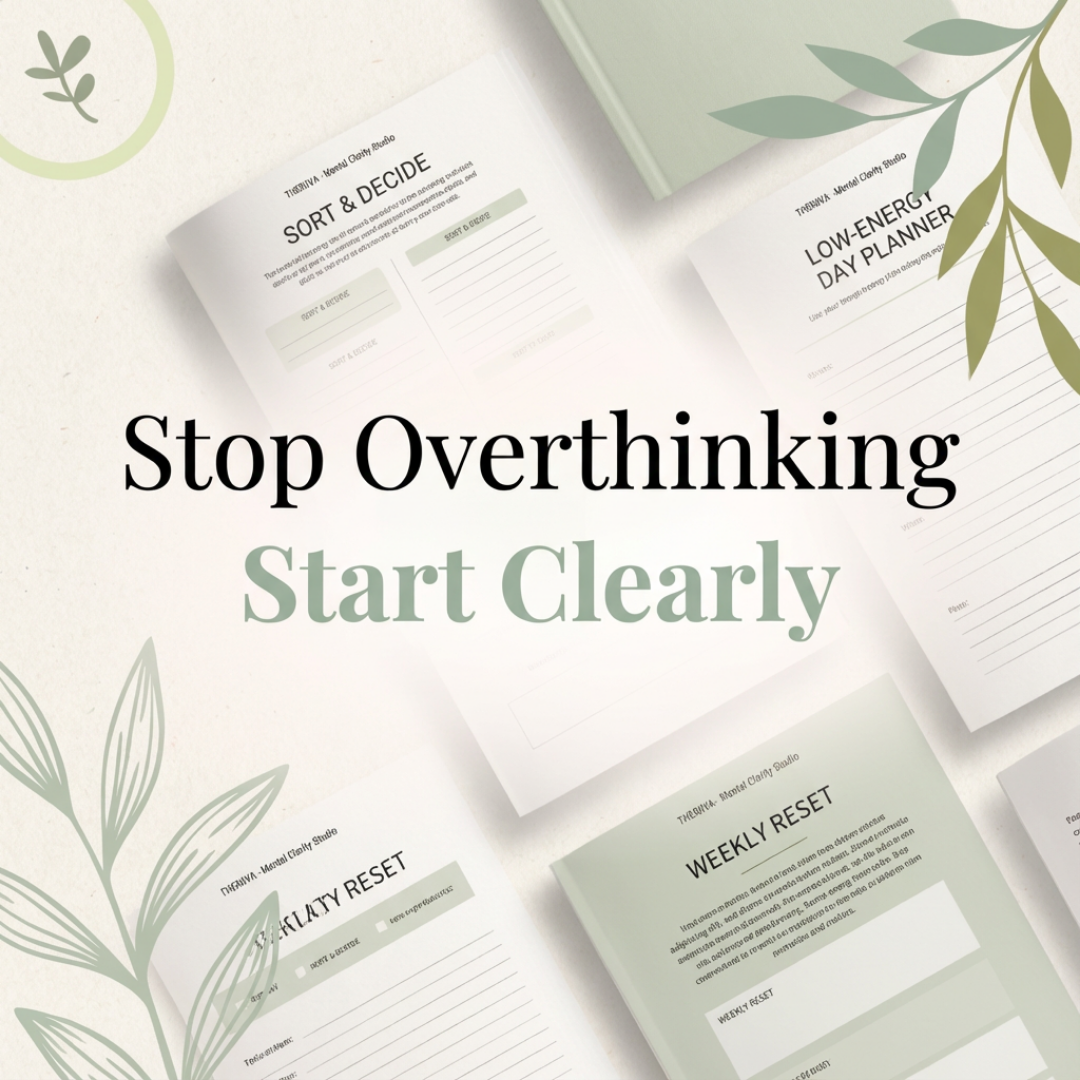 Stop Overthinking, Start Clarity