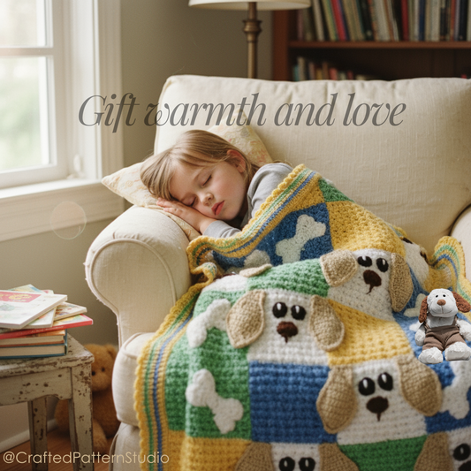 Puppy Love Blanket Pattern