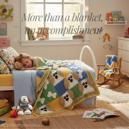 Puppy Love Blanket Pattern